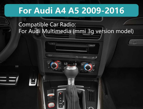 Radio Andorid Carplay 4+64 Audi A5 10.25 Pulgadas