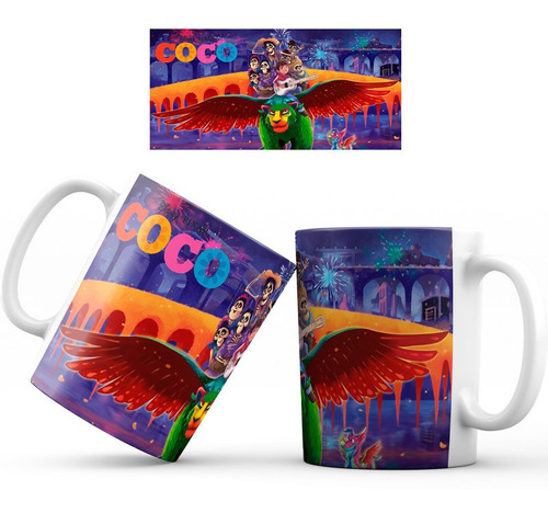 Mug Taza Coco Disney Película Colección Regalo 006