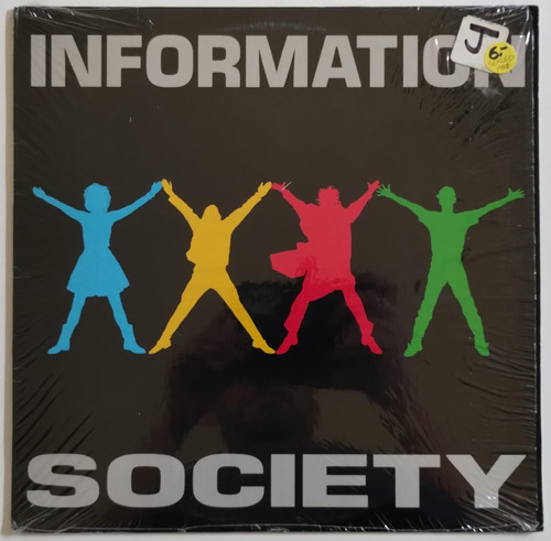 Information Society Vinilo Lp Usa 1988 Insert Ex