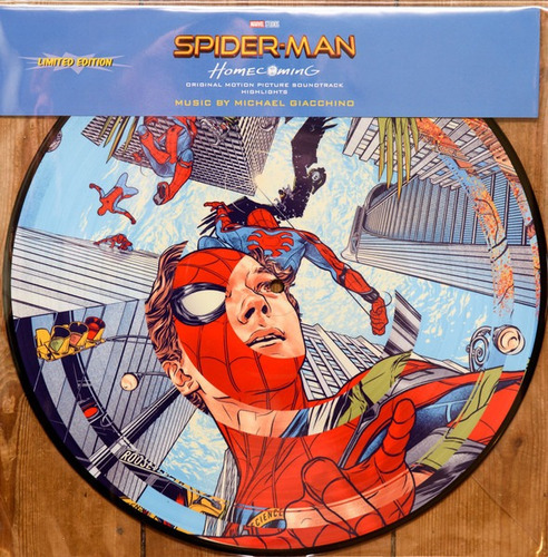 Spider-man Homecoming Michael Giacchino Limited Vinilo Nuevo