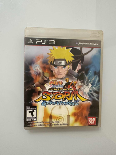 Naruto Ultimate Ninja Storm Generations Playstation 3