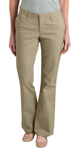 Imagen 1 de 2 de Dickies Fp121 Pantalón Stretch Semi Acampanado Mujer 2 A 16