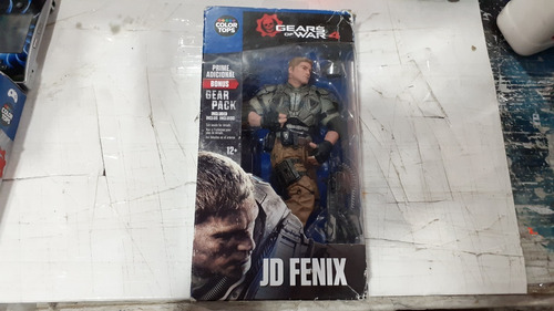 Figura Gears Of War Jd Fenix Mcfarlane Toys Completo En Caja