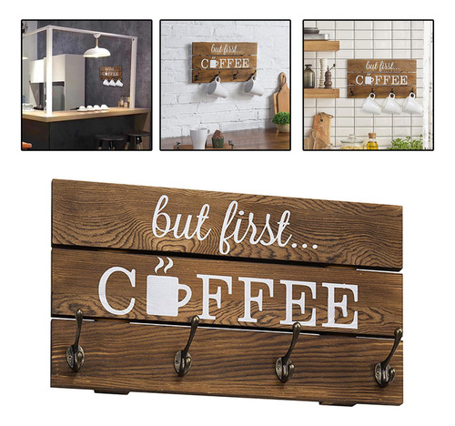 Accesorios De Madera Para Soporte De Taza De Café