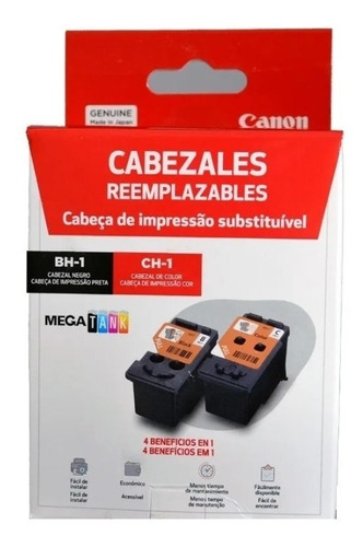 Kit Cabezal De Impresión Canon Pixma Bh-1 Y Ch-1 Originales