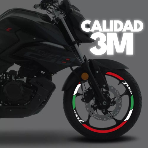 Rines Calcomanias Stickers Reflejantes Para Italika 250z
