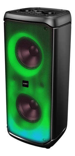 Parlante Coby Portatil 6,5 X 2 /35000w Bt Mp3 Usb Karaoke Op