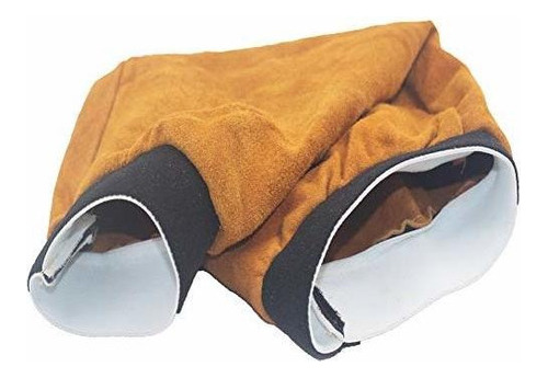 Mangas De Cuero Para Soldar, Protección De Brazo Resistente