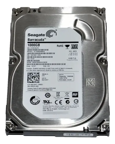 HDD 1000GB + 4000GB + 2000GB セット 現状渡し Hd Seagate Barracuda 1000gb - 7200rpm Modelo: St1000dm003
