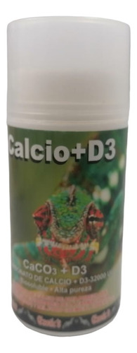 Exotic´s Suplemto Alimentcio Calcio+d3 120g Reptiles Anfibio