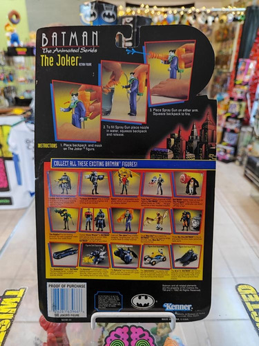 Dc Comics, Batman The Animated Series, The Joker Figura (Usado)