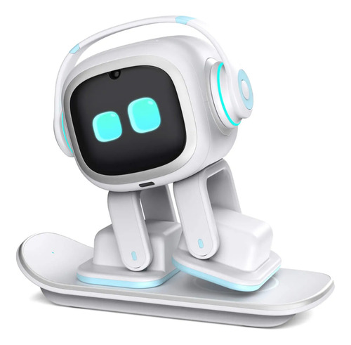 Emo Robot De Escritorio Con Inteligencia Artificial Blanco Emo Blanco