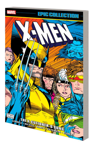 X-men Epic Collection, De Scott Lobdell. Editorial Marvel Universe, Tapa Blanda En Inglés, 2022