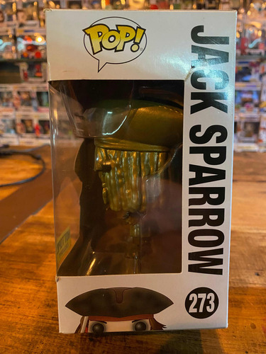 Funko Pop Jack Sparrow # 273 Piratas Del Caribe (Usado)