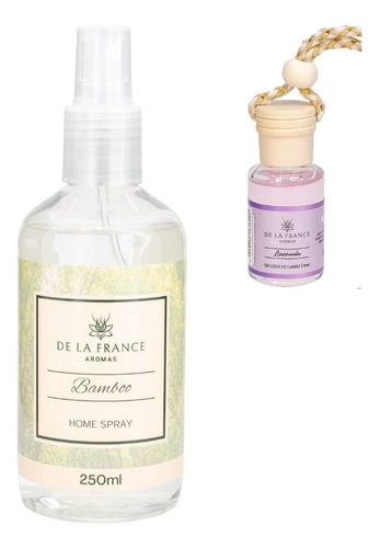 Home Spray Bambu 250ml Aromatizador + Brinde