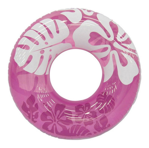 Aro Inflable Flotador Diseño Hawai Intex 91cm Ø #59251 Color Morado