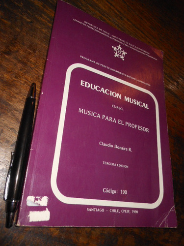 Educación Musical Musica Para El Profesor Claudio Donaire R 