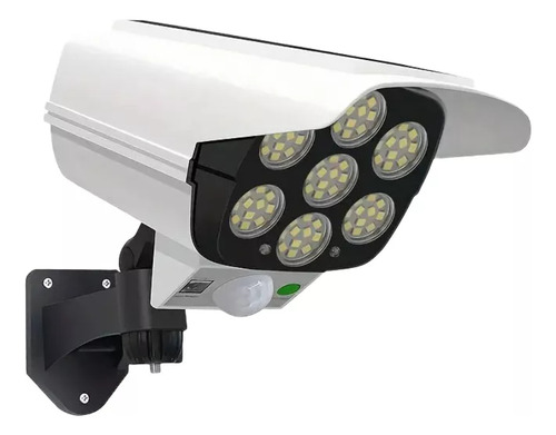 Foco Solar Estilo Camara Sensor De Movimiento Control Remoto