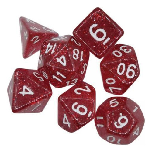 2 X 7 Dados Poliédricos Para Juegos De Rol Para Juegos De