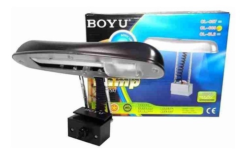 Luminária Fluorescente Boyu Luz Branca Cl-609 Pl 9w Para Aquários Pequenos