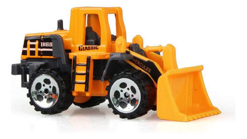 Pacote Com 6 Mini Veículos De Construção E Brinquedos De Car