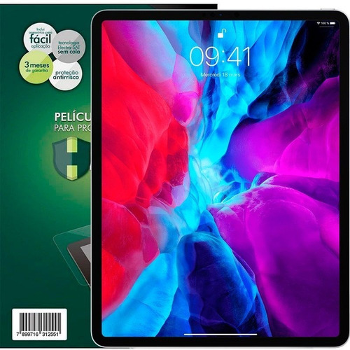 Imagem 1 de 2 de Película Hprime Fosca Siliconada P/ New iPad Pro 12.9 Top