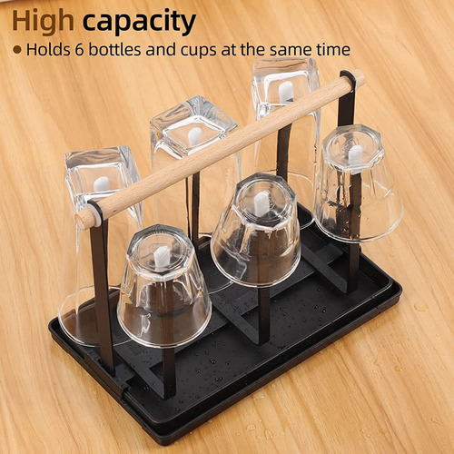 Soporte Para Botellas, Escurridor De Platos, Soporte Para 6