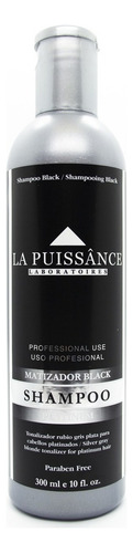 La Puissance Matizador Black Shampoo Pelo Rubio Gris X 300ml