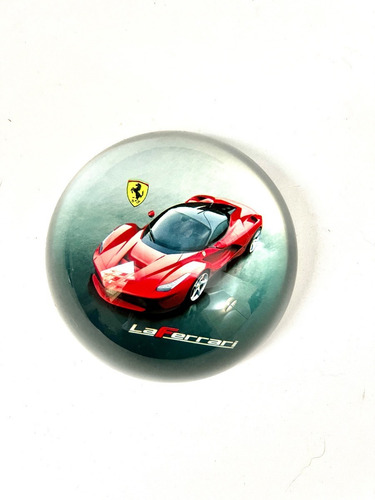 Peso Para Papel Em Cristal Da Ferrari - Laferrari
