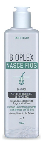 Shampoo Soft Hair Bioplex Nasce Fios 300ml 