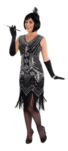 Vestido Rubies Forum Roaring 20s Silver Screen Para Mujer, C