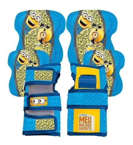 Kit De Proteção Minions Pro Mesh - Fróes