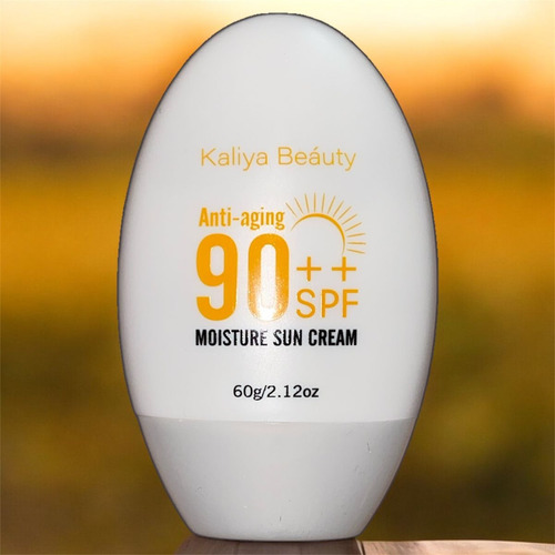 Protector Solar Spf 90 Antiedad Resistente Al Agua Y Sudor