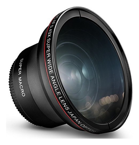Lente Altura Photo 55mm 0.43x Angular Para Nikon Y Sony Dslr