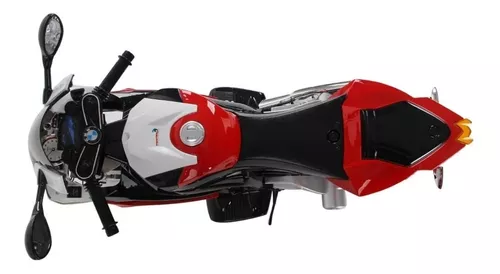 Moto Elétrica Infantil 12v BMW S1000RR Vermelho - Importway (BW179)