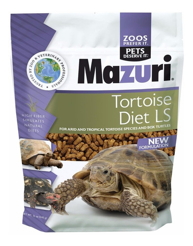 06 Bolsas Alimento Mazuri Tortoise Tortuga Terrestre 500 Gr