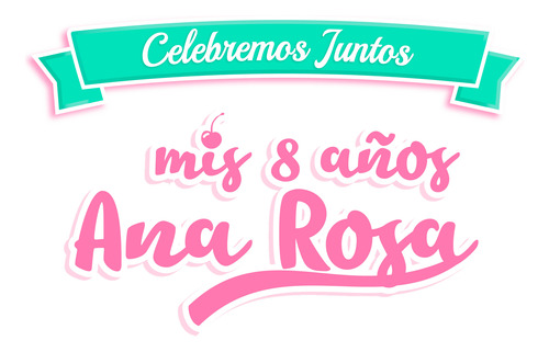 Logo Digital Mis Pastelitos Personalizado Con Tu Nombre