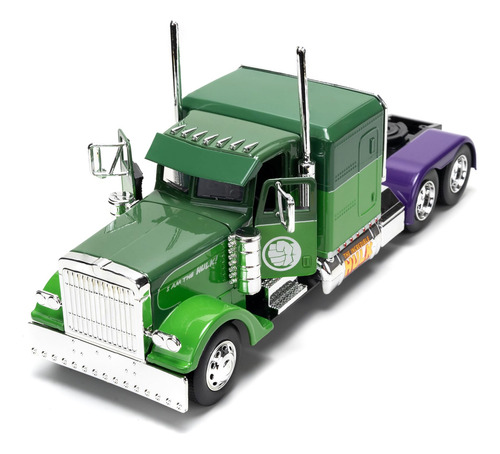 Coche Fundido A Presión Jada Toys Marvel 1:24 Big Rig 1992 P
