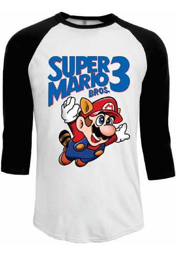 Exclusiva !!! Camiseta Super Mario Bros