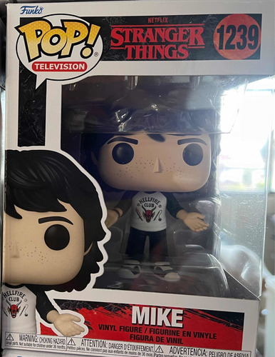 Funko Pop! Stranger Things 4a Temporada: Mike #1239