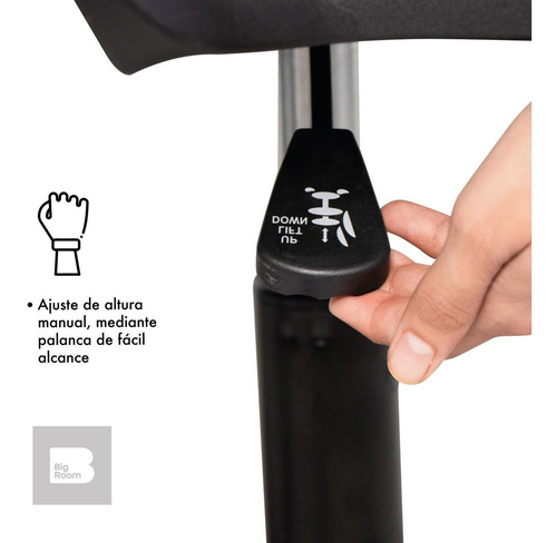 Imagen 9 de 9 de Silla Oficina Ergonómica Apoya Cabezas Brazos Ergonómica