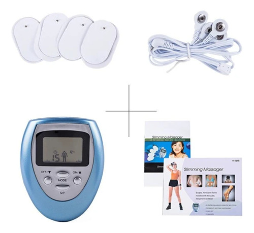 Máquina Terapia Digital Electro Estimulador Masajeador Pilas