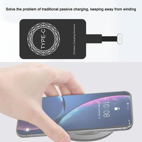 Z0hz Adaptador De Carga Inalámbrico Adaptador De Carga