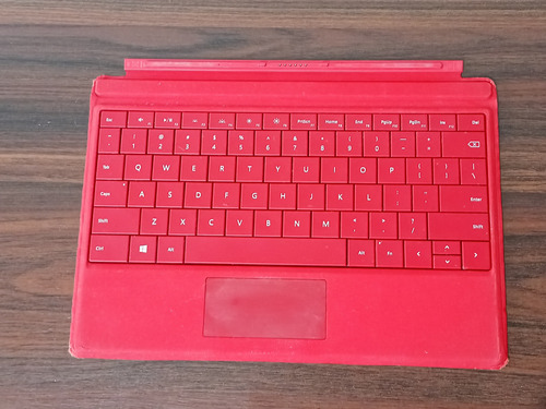 Teclado Microsoft Surface Pro Rojo