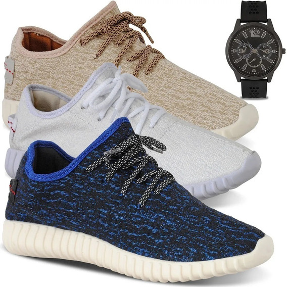 Tenis Yzy Branco - Sapatos Tênis de Homen com o Melhores Preços no Mercado Livre Brasil