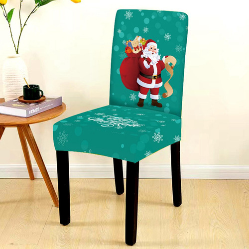 Funda Navideña Para Silla De Comedor, Funda Protectora