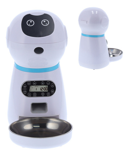 2025 Alimentador Automático For Mascotas Con Forma De Robot