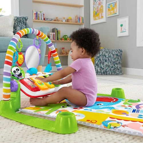 Imagem 7 de 10 de Fisher-price Ginásio De Atividades Pianinho Deluxe - Mattel