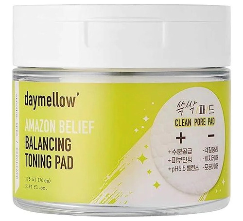 Almohadillas Exfoliantes Amazon Belief Balancing Toning Pad Momento De Aplicación Día/noche Tipo De Piel Todo Tipo De Piel