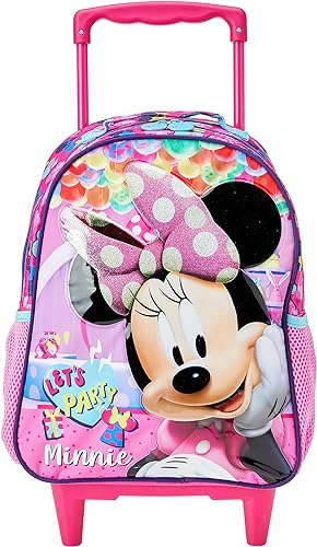 Mochila Rodinhas M 14 Minnie R Infantil Escolar Xeryus 10561